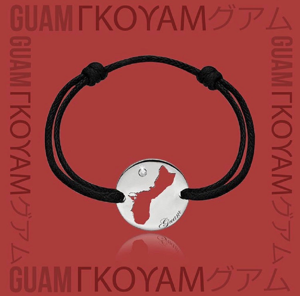 DENIZEN BRACELET OF GUAM MAP