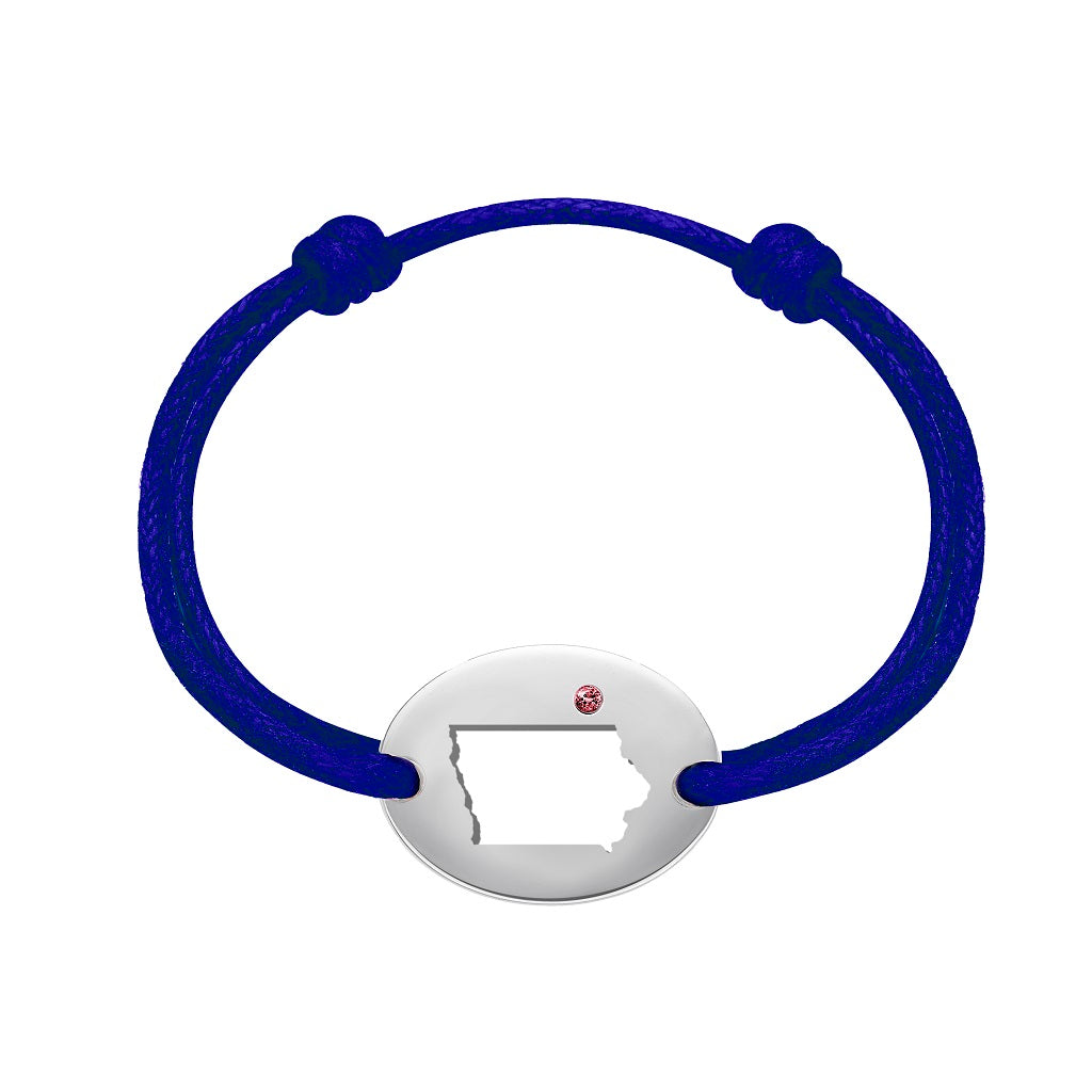 DENIZEN BRACELET OF IOWA MAP