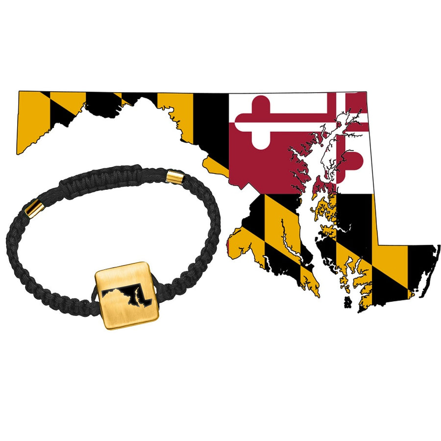 DENIZEN BRACELET OF MARYLAND MAP