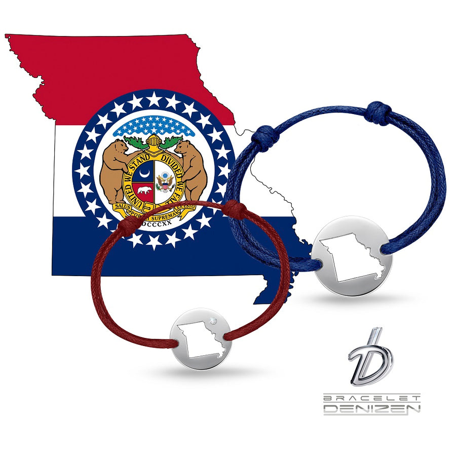 DENIZEN BRACELET OF MISSOURI MAP