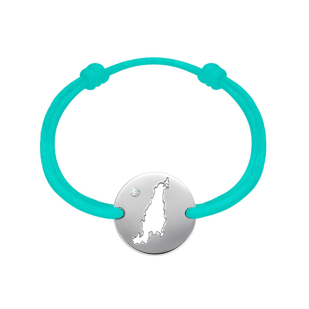 DENIZEN BRACELET OF NEWPORT AQUIDNECK MAP
