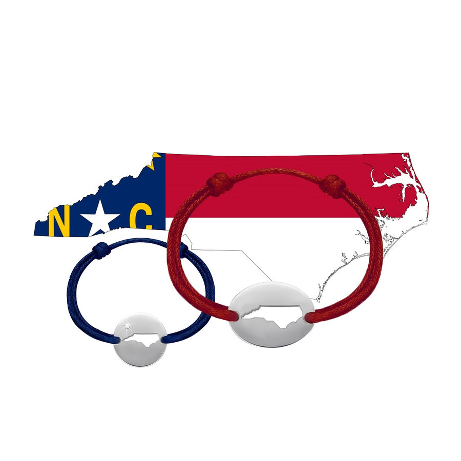 DENIZEN BRACELET OF NORTH CAROLINA MAP