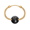DENIZEN leopard bracelet black rhodium