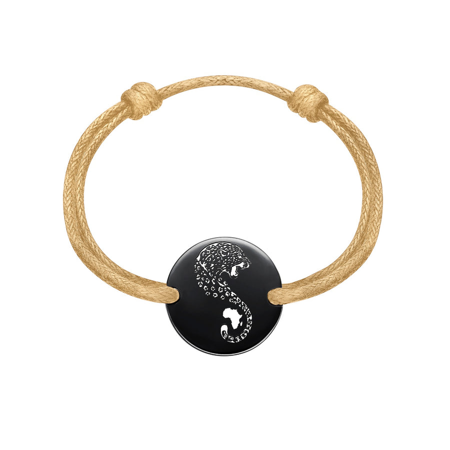 DENIZEN leopard bracelet gold