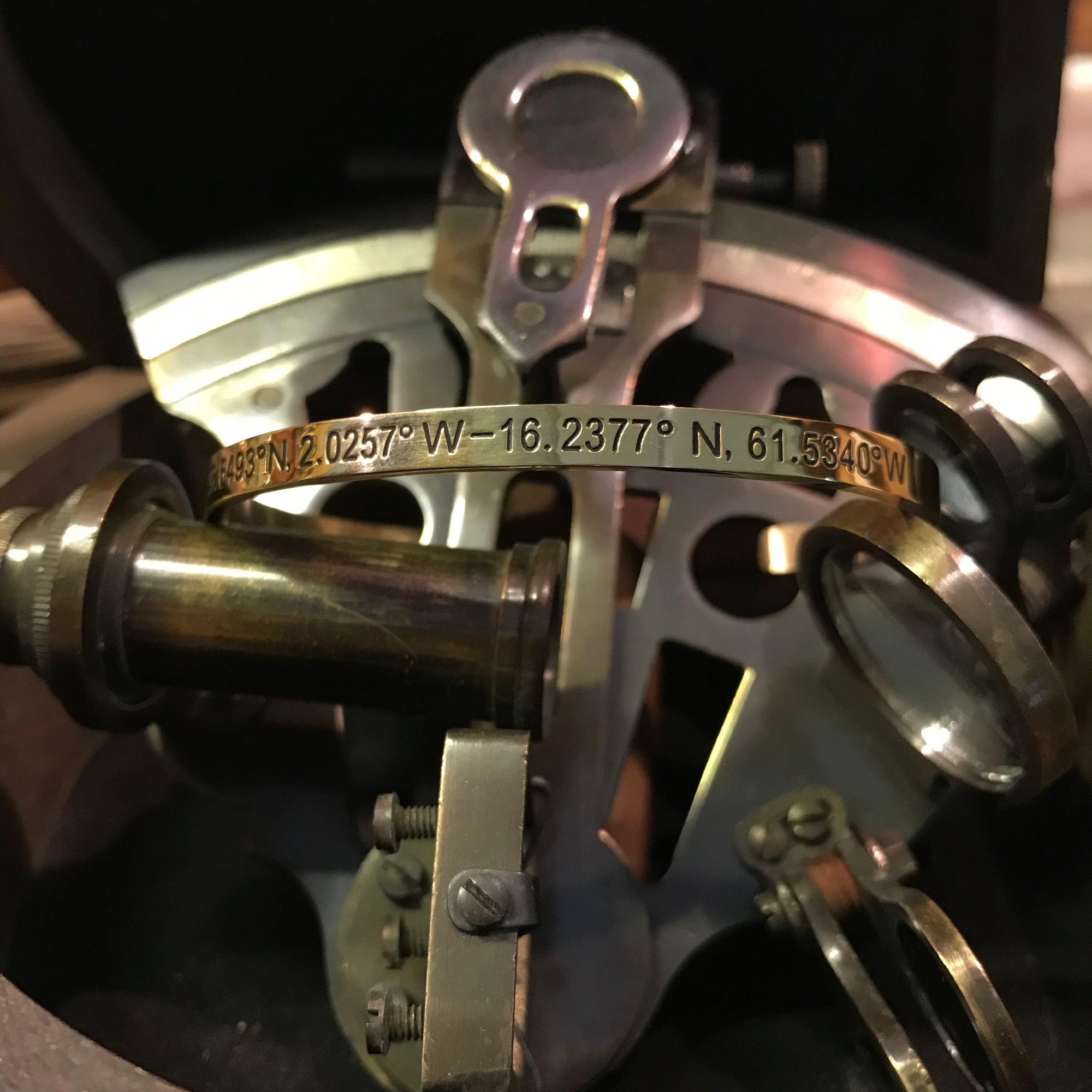 ROUTE DU RHUM SEXTAN - Coordonnees de St Malo & Pointe-a-Pitre