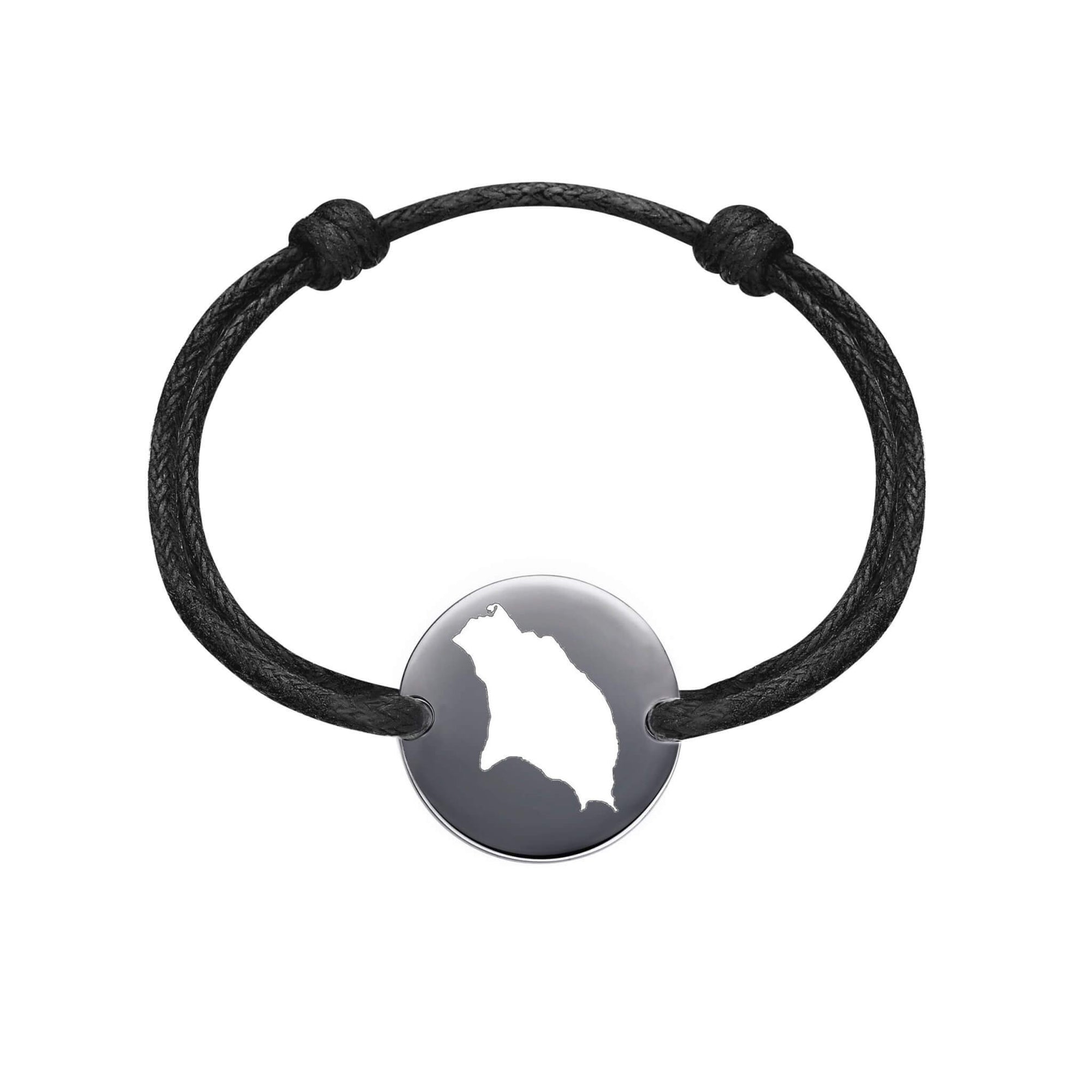 DENIZEN bracelet of Barbuda black rhodium