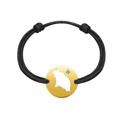 DENIZEN bracelet of Barbuda gold cz