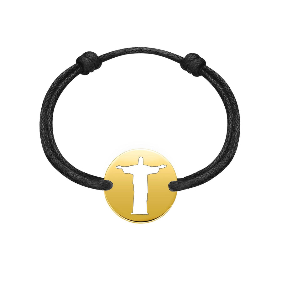 DENIZEN bracelet of Brazil Christ the Redeemer Rio de Janeiro gold