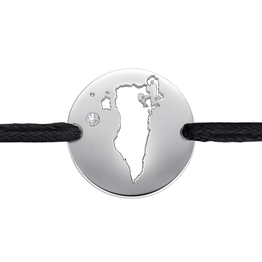 DENIZEN bracelet of Bahrain calligraphy silver