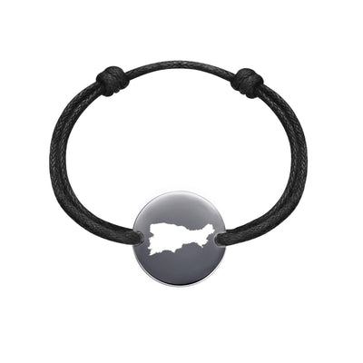 DENIZEN bracelet of Capri Italy black rhodium
