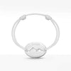 DENIZEN bracelet of Chamonix-Mont-Blanc silver white string