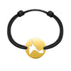 DENIZEN bracelet of Formentera map gold