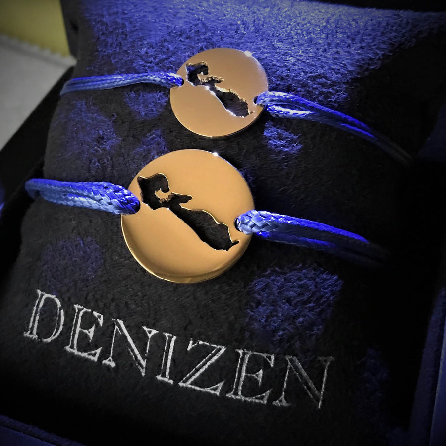 DENIZEN bracelet of Ile de Re gold