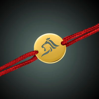 DENIZEN bracelet of Luxembourg lion gold