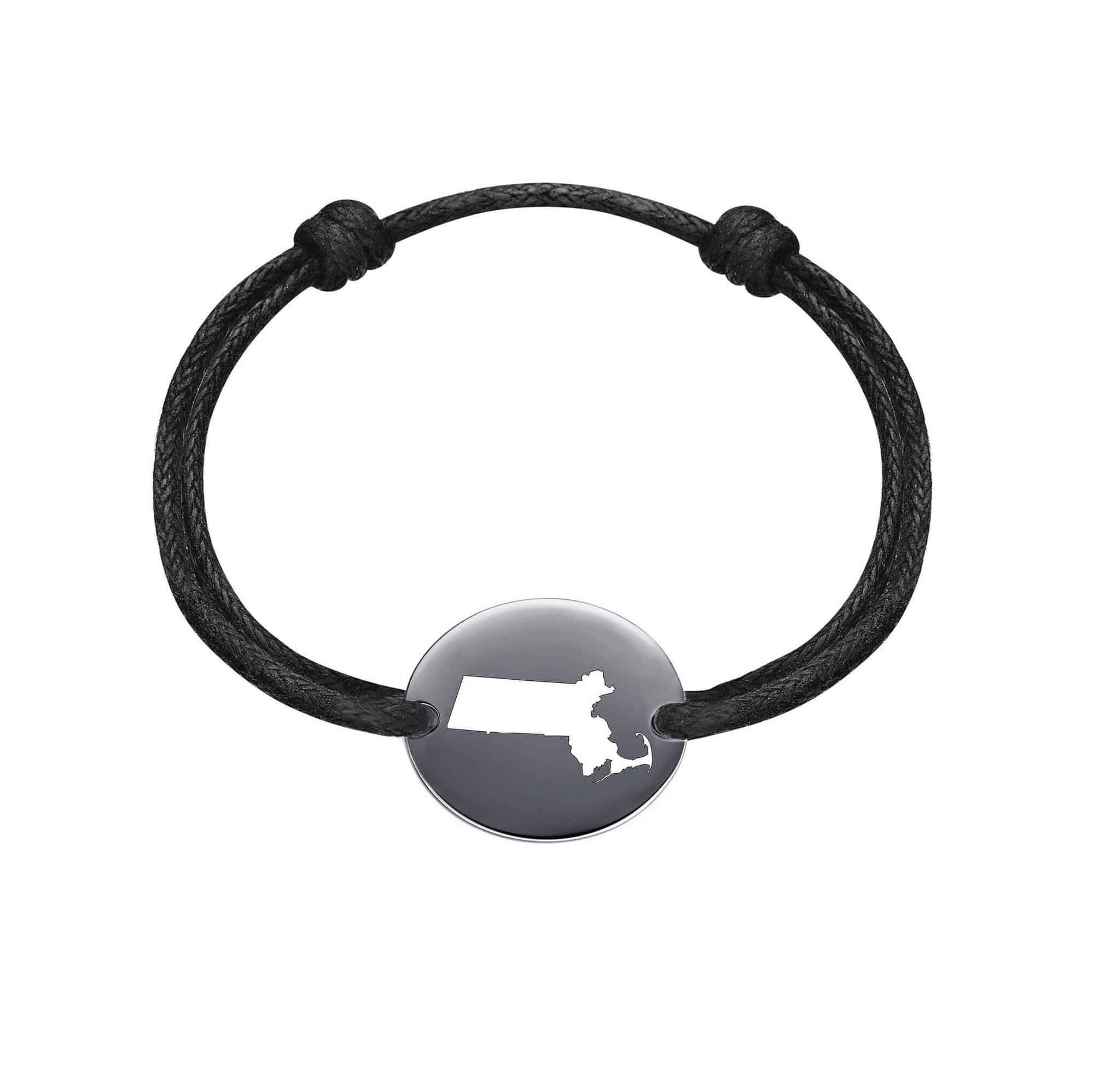 DENIZEN bracelet of Massachussetts black rhodium