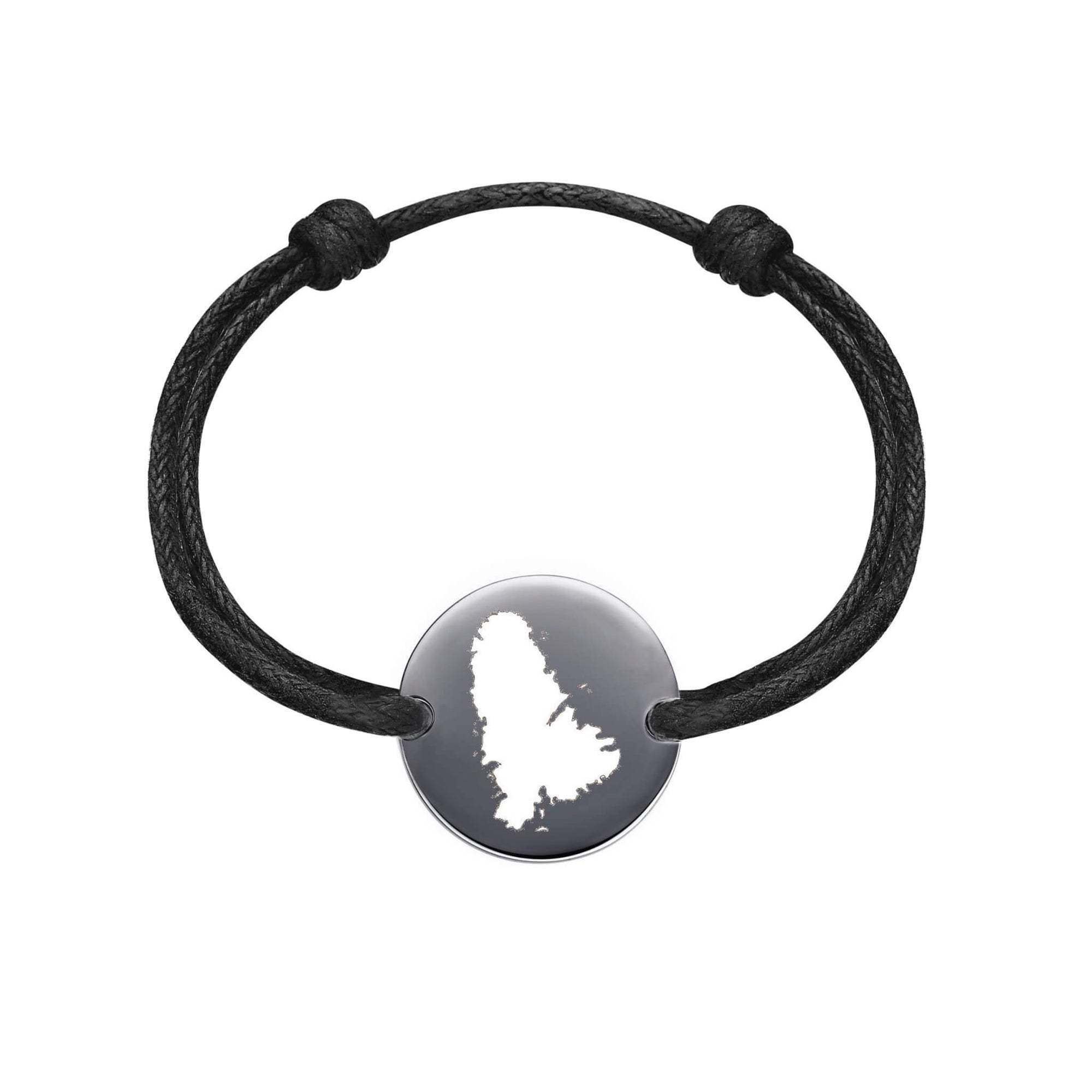 DENIZEN bracelet of Ra'iatea black rhodium