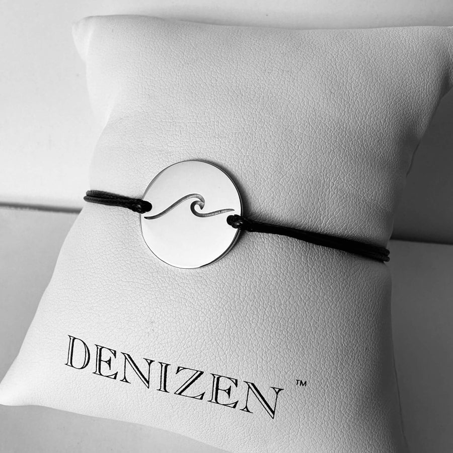 DENIZEN wave bracelet turquoise